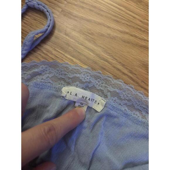 L.A. Hearts Crop Top Size Medium - Picture 3 of 6